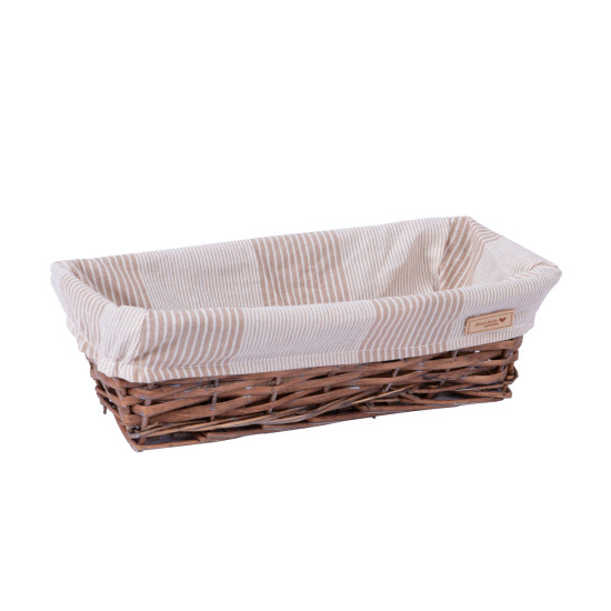 Корзина WILLI STRIPE 32x24xH11см Корзина WILLI STRIPE 32x24xH11см