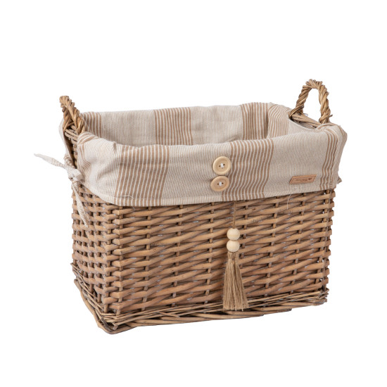 Корзина WILLI STRIPE 36x26xH26см Корзина WILLI STRIPE 36x26xH26см