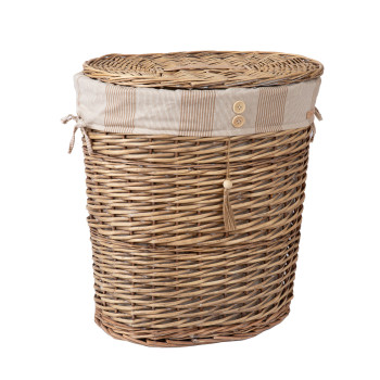 Корзина для белья WILLI STRIPE 49x36xH55см Корзина для белья WILLI STRIPE 49x36xH55см