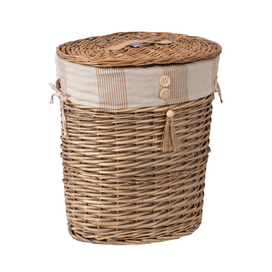 Корзина для белья WILLI STRIPE 41x29xH45см Корзина для белья WILLI STRIPE 41x29xH45см