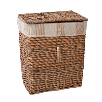 Корзина для белья WILLI STRIPE 47x35xH55см Корзина для белья WILLI STRIPE 47x35xH55см