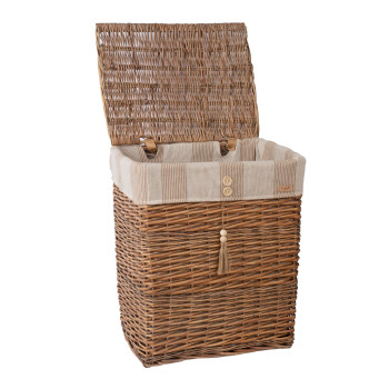 Корзина для белья WILLI STRIPE 47x35xH55см Корзина для белья WILLI STRIPE 47x35xH55см