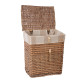 Корзина для белья WILLI STRIPE 39x28xH45см