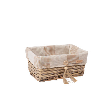 Корзина WILLI STRIPE 28x19xH13см Корзина WILLI STRIPE 28x19xH13см