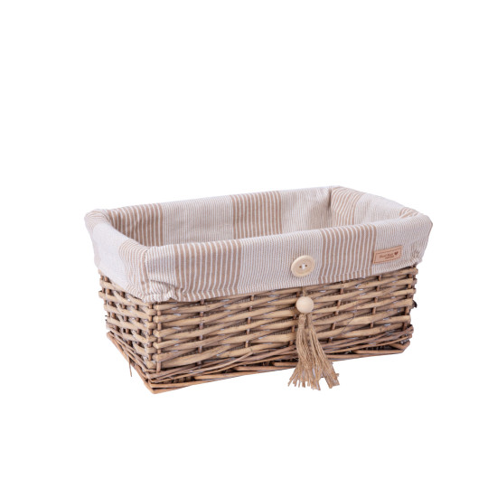 Корзина WILLI STRIPE 33x20xH14см Корзина WILLI STRIPE 33x20xH14см