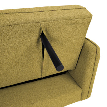 Диван-кровать VISBY желтый