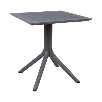 Стол DURIAN 70x70xH76см, пластик серый Стол DURIAN 70x70xH76см, пластик серый