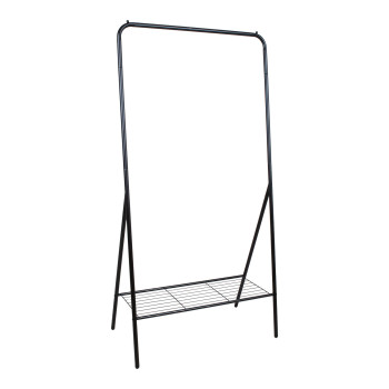 Gaitenis FERGAL 85x48xH169cm, melns Gaitenis FERGAL 85x48xH169cm, melns