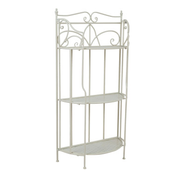 Полка SANDY 58x28xH114см, античный белый Полка SANDY 58x28xH114см, античный белый