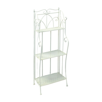 Полка SANDY 40x28xH126см, античный белый Полка SANDY 40x28xH126см, античный белый