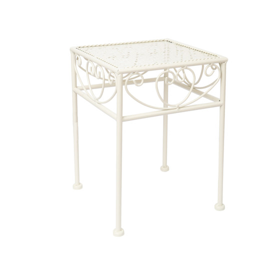 Подставка для цветов SANDY 23x23xH33см, антик
