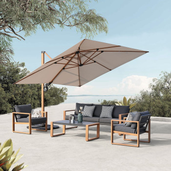 Комплект садовой мебели ДУИСБУРГ стол, диван  Комплект садовой мебели ДУИСБУРГ стол, диван