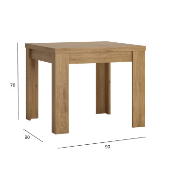 Обеденный стол SHETLAND 90/180x90xH76см Обеденный стол SHETLAND 90/180x90xH76см