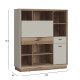 Шкаф RIVERO 124x40xH143см, письменный стол Шкаф RIVERO 124x40xH143см, письменный стол