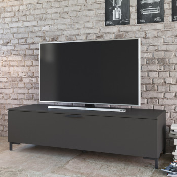 TV-laud ALTER 150x43xH48cm, 1 uksega, ha TV-laud ALTER 150x43xH48cm, 1 uksega, ha