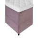 Континентальная кровать LAARA 90x200см, розовый