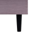 Континентальная кровать LAARA 90x200см, розовый