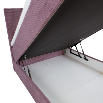 Континентальная кровать LAARA 120x200см, розовый Континентальная кровать LAARA 120x200см, розовый