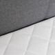 Континентальная кровать LEIKO 160x200см, серый Континентальная кровать LEIKO 160x200см, серый