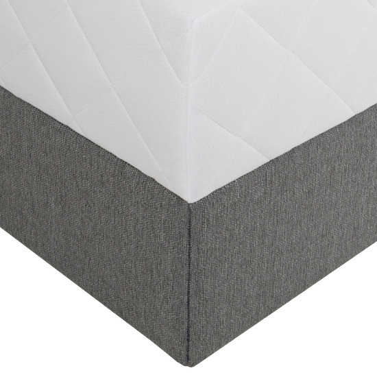 Континентальная кровать LEIKO 160x200см, серый Континентальная кровать LEIKO 160x200см, серый