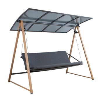 Садовые качели HERNING серые Садовые качели HERNING серые