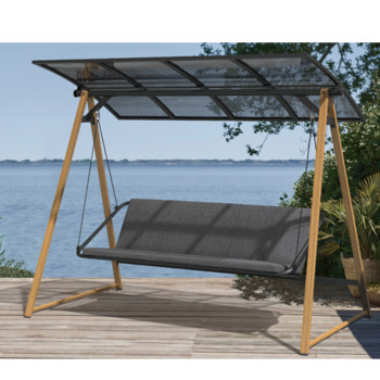 Садовые качели HERNING серые Садовые качели HERNING серые