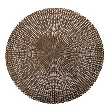 Настольный коврик GLORIA D42см, золотой