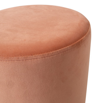 Pouf LA PERLA D35xH42cm, korall Pouf LA PERLA D35xH42cm, korall