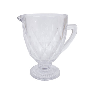 Krūze ar kāju CORAL, 1L, H20cm, caurspīdīga Krūze ar kāju CORAL, 1L, H20cm, caurspīdīga
