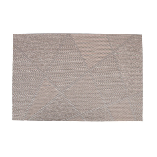 Настольный коврик TEXTILE 30x45см, бежевый, квадратный