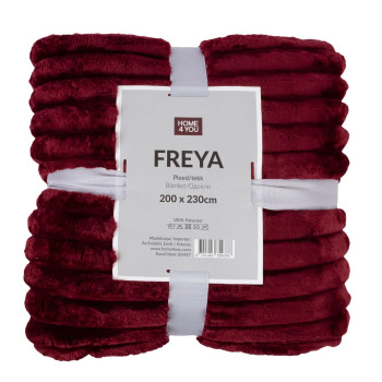 Tekk FREYA XL 200x230cm, tumepunane Tekk FREYA XL 200x230cm, tumepunane