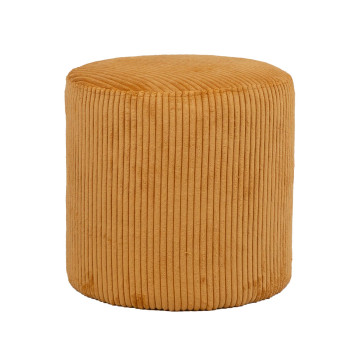 Пуфик INES D41xH40,5см, желтый