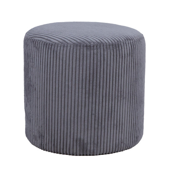 Пуфик INES D41xH40,5см, серый