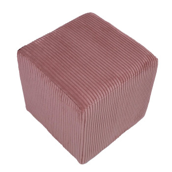 Pouf PAULA 41x41xH40,5cm, roosa Pouf PAULA 41x41xH40,5cm, roosa
