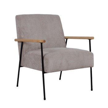 Кресло JADE 63x75,5xH85,5см, серый Кресло JADE 63x75,5xH85,5см, серый