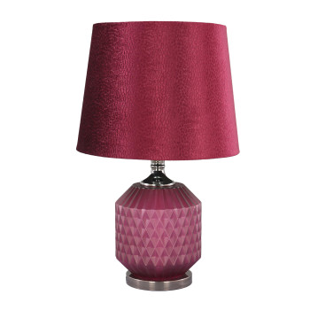Galda lampa LUXO H52cm, bordo Galda lampa LUXO H52cm, bordo