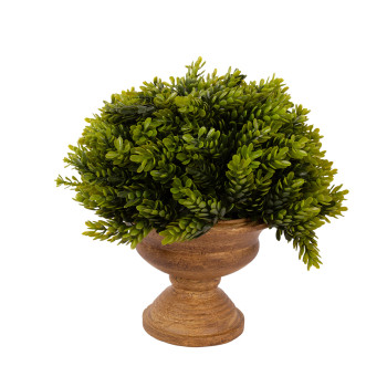 Mākslīgais augs GREENLANDE podiņā, ar kāju Mākslīgais augs GREENLANDE podiņā, ar kāju