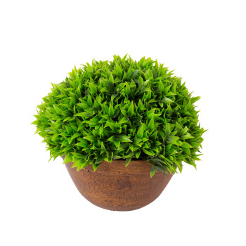 Mākslīgais augs GREENLAND podiņā, brūns Mākslīgais augs GREENLAND podiņā, brūns