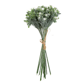 Mākslīgo ziedu pušķis FLOWERLY H30cm, balti ziedi Mākslīgo ziedu pušķis FLOWERLY H30cm, balti ziedi