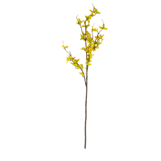 Mākslīgais zieds FLOWERLY H90cm, forsītija