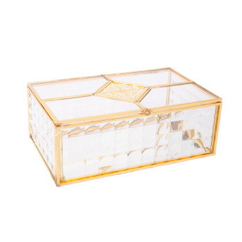 Lāde BERYL 20x12xH7,5cm, zelta Lāde BERYL 20x12xH7,5cm, zelta