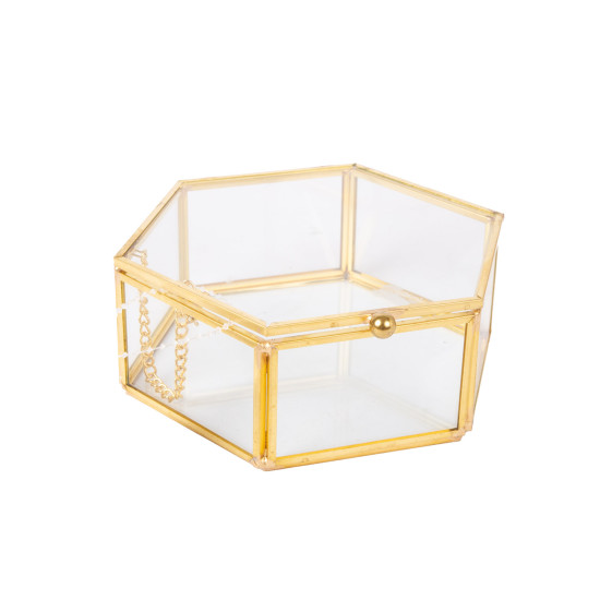 Kummut BERYL 15x9xH5cm, kuldne