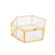 Kummut BERYL 15x9xH5cm, kuldne