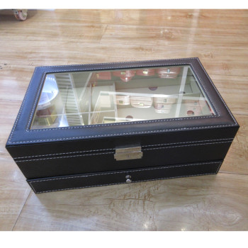 Juvelierizstrādājumu kastīte SEZA 33x20xH13cm, brūna Juvelierizstrādājumu kastīte SEZA 33x20xH13cm, brūna