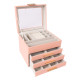 Ehtekarp SEZANE 22x18xH17,5cm, roosa Ehtekarp SEZANE 22x18xH17,5cm, roosa
