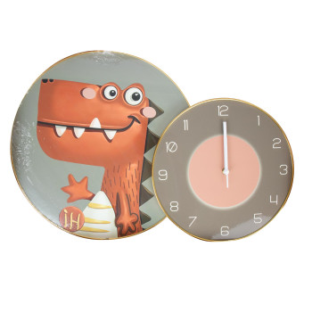 Sienas pulkstenis ar FUN DRACO attēlu Sienas pulkstenis ar FUN DRACO attēlu