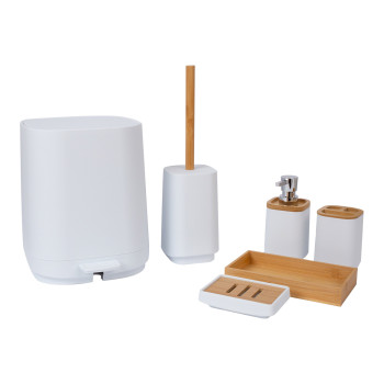 Набор для ванной ELOI 6 предм., белый Набор для ванной ELOI 6 предм., белый