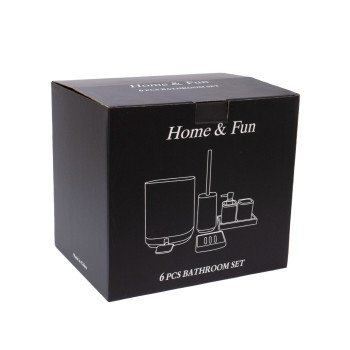 Набор для ванной ELOI 6 предм., белый Набор для ванной ELOI 6 предм., белый