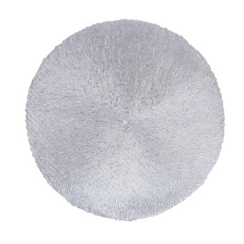 Galda paklājiņš ELONA D38cm, sudrabs Galda paklājiņš ELONA D38cm, sudrabs