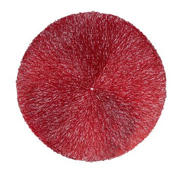 Galda paklājiņš ELONA D38cm, sarkans Galda paklājiņš ELONA D38cm, sarkans